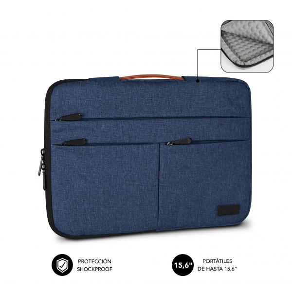 SUBBLIM SUBLS-AP36052 borsa per notebook 39,6 cm (15.6") Custodia a tasca Blu