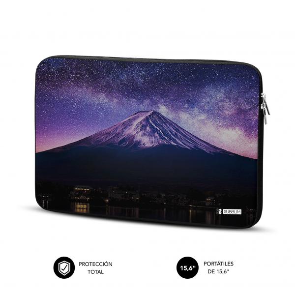 SUBBLIM SUBLS-SKIN150 borsa per notebook 39,6 cm (15.6") Custodia a tasca Multicolore