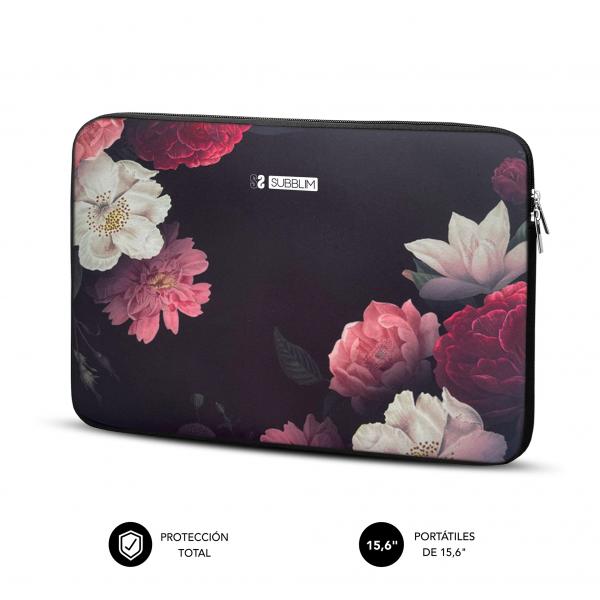 SUBBLIM SUBLS-SKIN151 borsa per notebook 39,6 cm (15.6") Custodia a tasca Multicolore