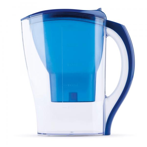 JATA HJAR1001 Filtraggio acqua Caraffa filtrante 2,5 L Blu, Trasparente - EUROBABYLON