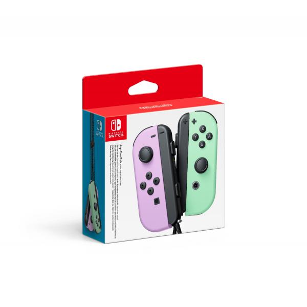 Nintendo Switch - Set da due Joy-Con Viola Pastello/Verde pastello - EUROBABYLON