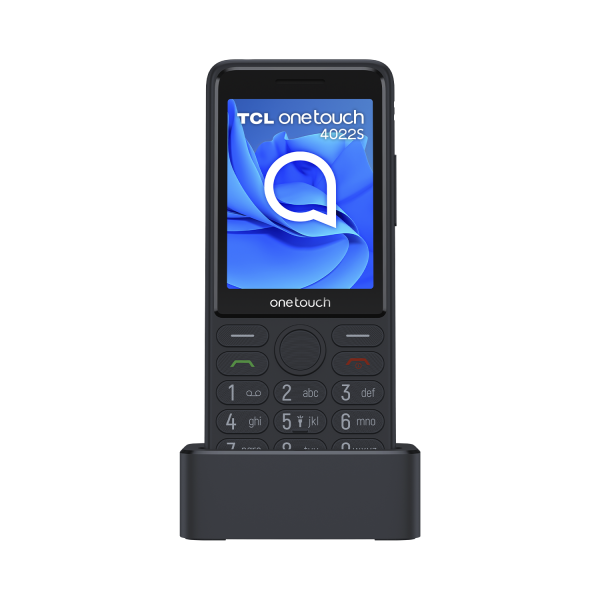 TCL Onetouch 4022s 7,11 cm (2,8 Zoll) 75 g Graues Telefon für Senioren 