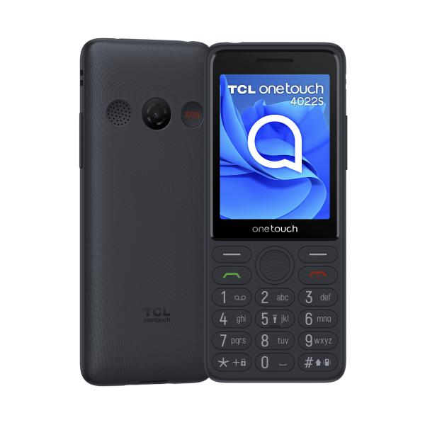 TCL Onetouch 4022s 7,11 cm (2,8 Zoll) 75 g Graues Telefon für Senioren 