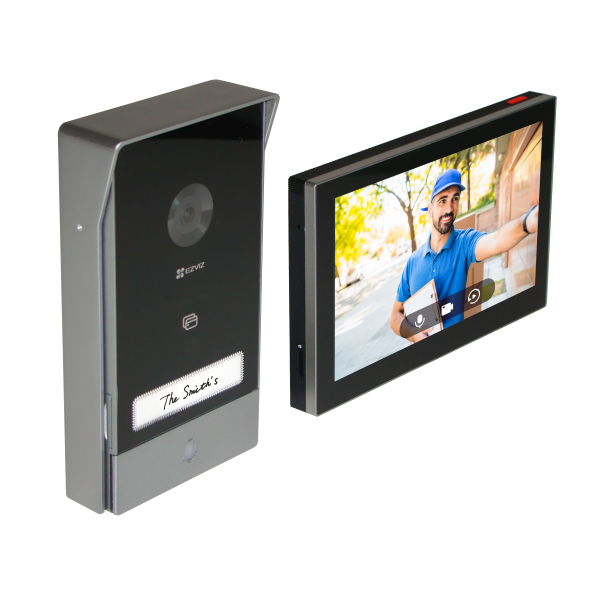 EZVIZ HP7 sistema per video-citofono 17,8 cm (7") Nero, Argento - EUROBABYLON