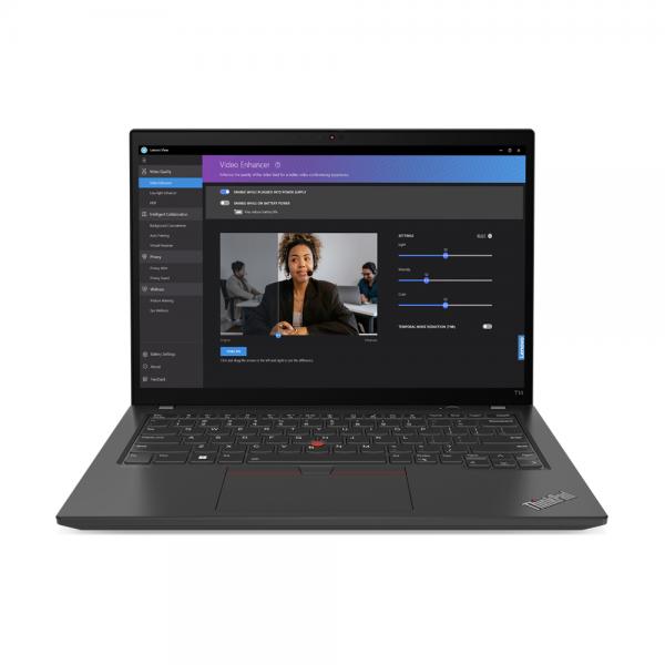 Lenovo ThinkPad T14 Computer portatile 35,6 cm (14") WUXGA Intel Core i7 i7-1355U 32 GB DDR5-SDRAM 1 TB SSD Wi-Fi 6E (802.11ax) Windows 11 Pro Nero - EUROBABYLON