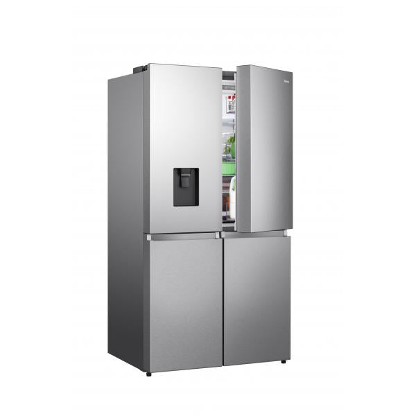 Hisense RQ758N4SWSE frigorifero side-by-side Libera installazione 606 L E Acciaio inox - EUROBABYLON