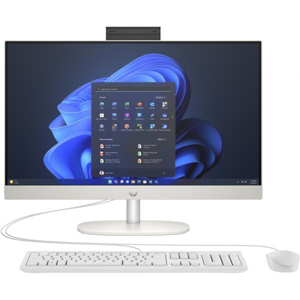 HP ProOne 240 G10 Intel Core i3 60,5 cm (23.8") 1920 x 1080 Pixel 8 GB DDR4-SDRAM 256 GB SSD PC All-in-one Windows 11 Pro Wi-Fi 6 (802.11ax) Bianco - EUROBABYLON