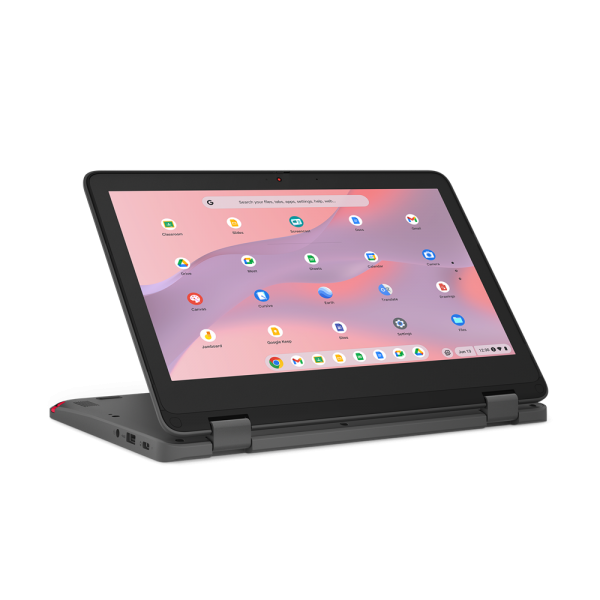 Lenovo 300e Yoga Chromebook MediaTek Kompanio 520 29,5 cm (11.6") Touch screen HD 8 GB LPDDR4x-SDRAM 64 GB eMMC Wi-Fi 6 (802.11ax) ChromeOS Grigio