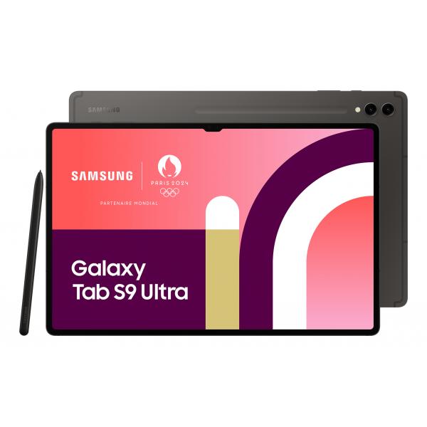 Samsung Galaxy Tab S9 Ultra SM-X910N Qualcomm Snapdragon 512 GB 37,1 cm (14.6") 12 GB Wi-Fi 6 (802.11ax) Android 13 Grafite