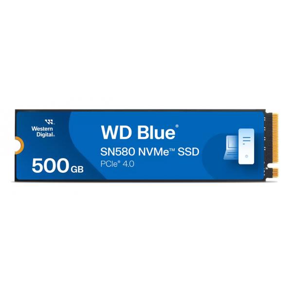 Western Digital Blue SN580 500 GB M.2 PCI Express 4.0 NVMe TLC