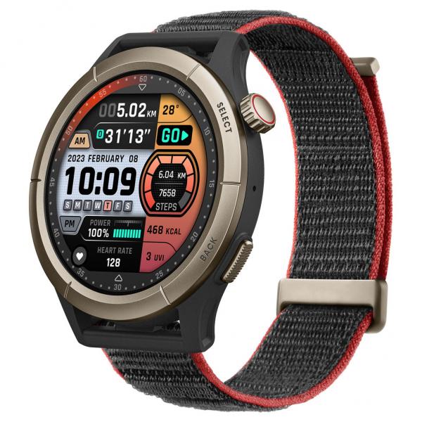 Amazfit Cheetah Pro 3,68 cm (1.45") AMOLED Digitale 480 x 480 Pixel Touch screen Beige GPS (satellitare) - EUROBABYLON