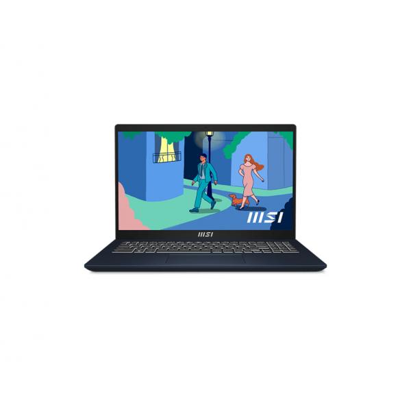 MSI Modern 15 B12M-480IT i5-1235U Computer portatile 39,6 cm (15.6") Full HD Intel Core i5 8 GB DDR4-SDRAM 512 GB SSD Wi-Fi 6 (802.11ax) Windows 11 Home Blu