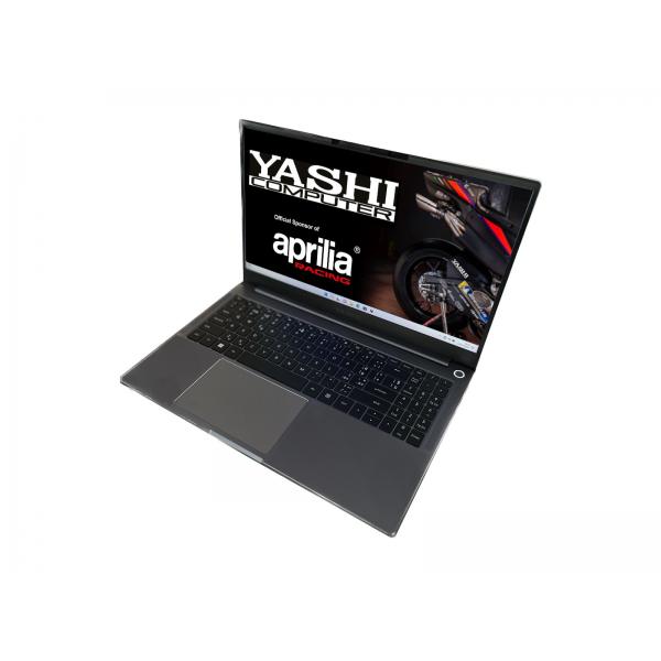 YASHI LE MANS 6800H Computer portatile 39,6 cm (15.6") Full HD AMD Ryzen 7 16 GB DDR5-SDRAM 1 TB SSD Wi-Fi 6 (802.11ax) Windows 11 Pro Nero - EUROBABYLON