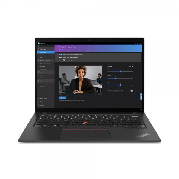 Lenovo ThinkPad T14s Computer portatile 35,6 cm (14") WUXGA Intel Core i7 i7-1355U 16 GB LPDDR5x-SDRAM 512 GB SSD Wi-Fi 6E (802.11ax) Windows 11 Pro Nero - EUROBABYLON