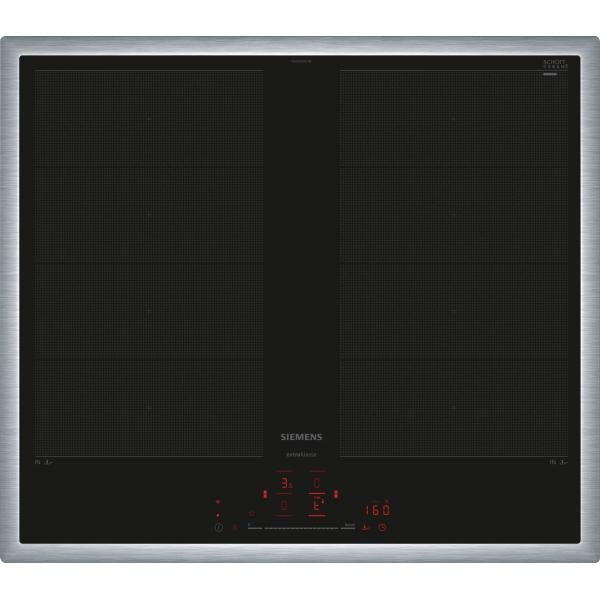 Siemens iQ700 EX645HXC1E piano cottura Nero Da incasso 60 cm Piano cottura a induzione 4 Fornello(i)