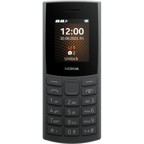 Nokia 105 4G (2023) 4,57 cm (1.8") 93 g Antracite Telefono cellulare basico