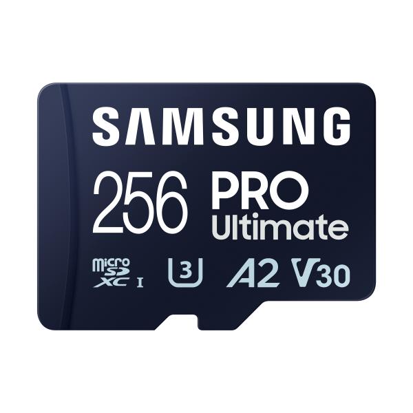 Samsung PRO Ultimate microSD Memory Card 256GB - EUROBABYLON