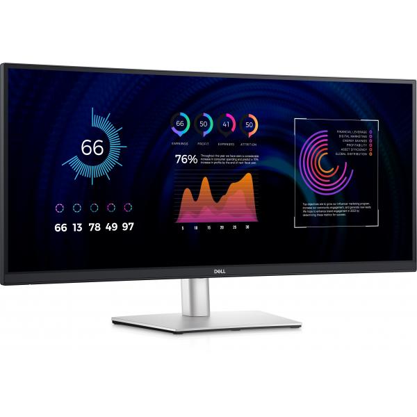 DELL P Series P3424WE Monitor PC 86,7 cm (34.1") 3440 x 1440 Pixel 4K Ultra HD LCD Nero - EUROBABYLON