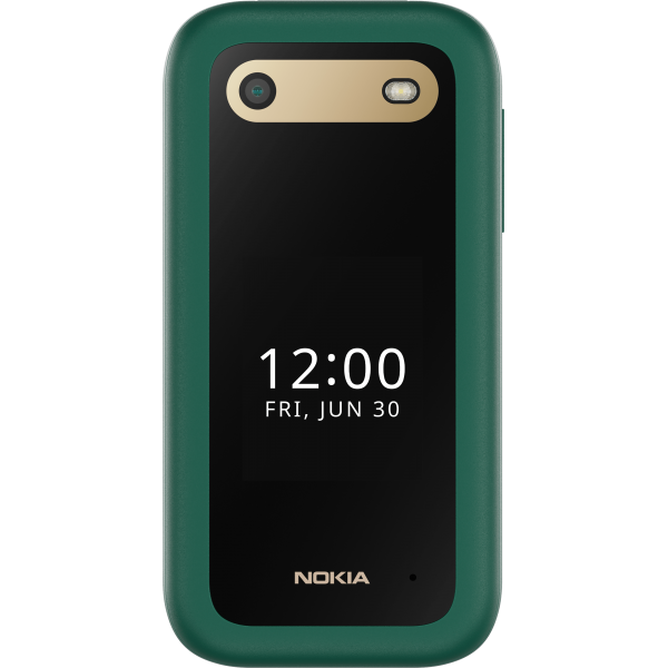 Nokia 2660 Flip 4G 7,11 cm (2.8") 123 g Verde Telefono di livello base - EUROBABYLON