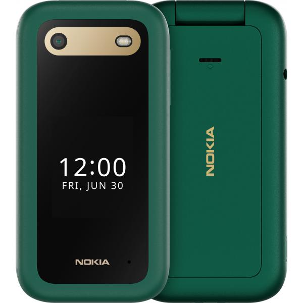 Nokia 2660 Flip 4G 7.11 cm (2.8") 123 g Green Entry level phone 