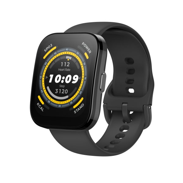 Amazfit Bip 5 4,85 cm (1.91") LCD 38 mm Digitale 320 x 380 Pixel Touch screen Nero GPS (satellitare)