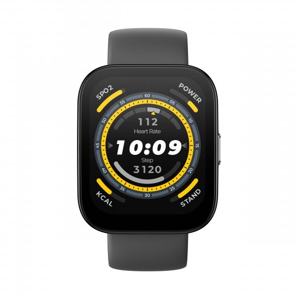 Amazfit Bip 5 4,85 cm (1.91") LCD 38 mm Digitale 320 x 380 Pixel Touch screen Nero GPS (satellitare) - EUROBABYLON