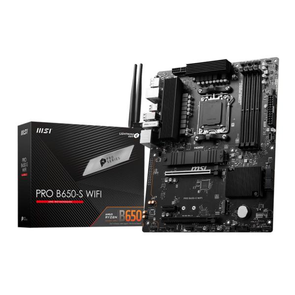 MSI PRO B650-S WIFI scheda madre AMD B650 Presa di corrente AM5 ATX