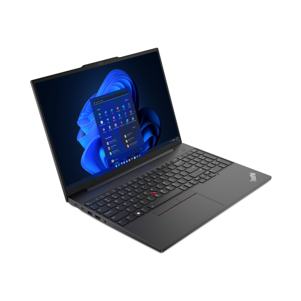 Lenovo ThinkPad E16 Computer portatile 40,6 cm (16") WUXGA Intel Core i7 i7-1355U 16 GB DDR4-SDRAM 512 GB SSD Wi-Fi 6 (802.11ax) Windows 11 Pro Nero - EUROBABYLON