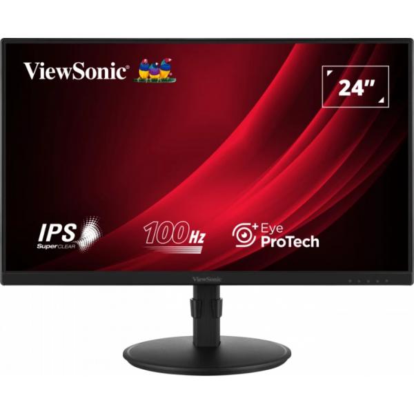 Viewsonic Display VG2408A Monitor PC 61 cm (24") 1920 x 1080 Pixel Full HD LED Nero - EUROBABYLON