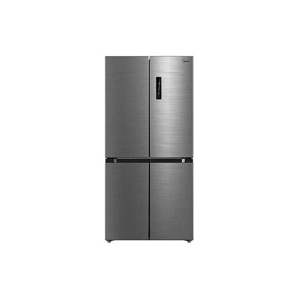 Midea MDRF632FIE46 frigorifero side-by-side Libera installazione 474 L E Grigio, Acciaio inox, Bianco - EUROBABYLON