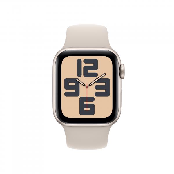 Apple Watch SE GPS + Cellular Cassa 40mm in Alluminio Galassia con Cinturino Sport Galassia - M/L - EUROBABYLON