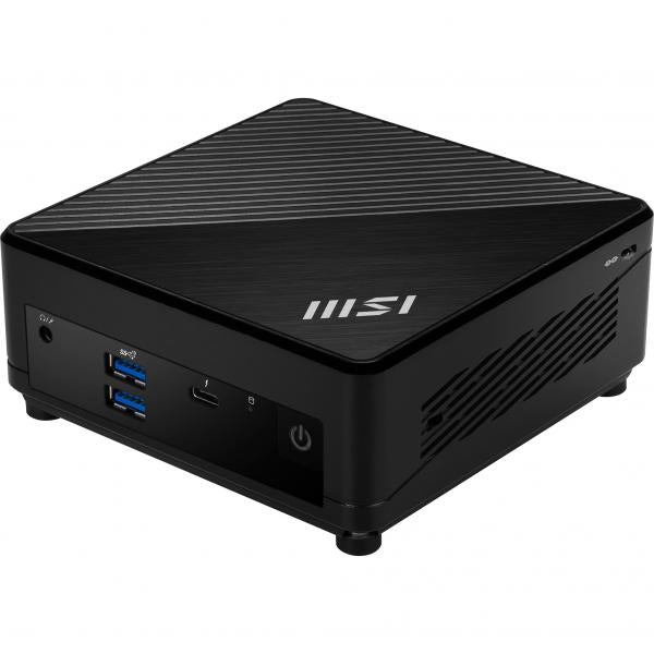 MSI Cubi 5 12M-002BEU-B51235UXX 0.66L sized PC Nero Intel SoC i5-1235U