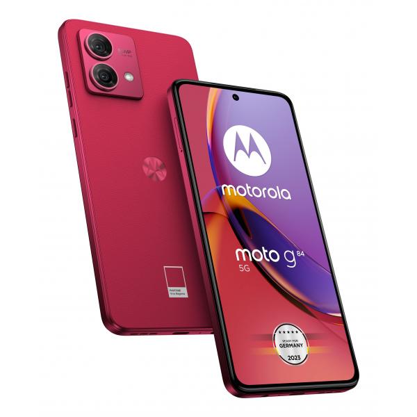 Motorola Moto G Moto G84 16,6 cm (6.55") Dual SIM ibrida Android 13 5G USB tipo-C 12 GB 256 GB 5000 mAh Magenta