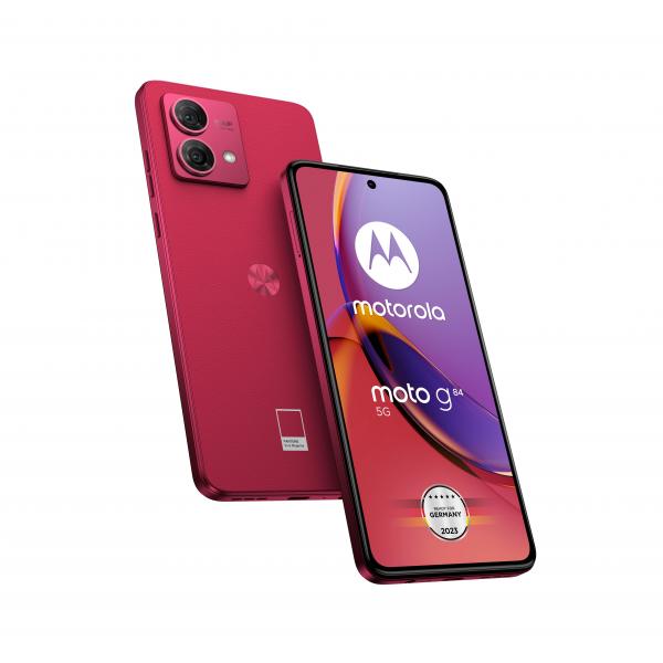 Motorola Moto G Moto G84 16,6 cm (6.55") Dual SIM ibrida Android 13 5G USB tipo-C 12 GB 256 GB 5000 mAh Magenta