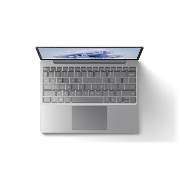 Microsoft Surface Laptop Go 3 Computer portatile 31,5 cm (12.4") Touch screen Intel Core i5 i5-1235U 8 GB LPDDR5-SDRAM 256 GB SSD Wi-Fi 6 (802.11ax) Windows 11 Pro Platino