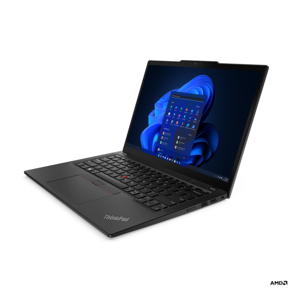 Lenovo ThinkPad X13 Computer portatile 33,8 cm (13.3") WUXGA AMD Ryzen 7 PRO 7840U 16 GB LPDDR5x-SDRAM 512 GB SSD Wi-Fi 6E (802.11ax) Windows 11 Pro Nero - EUROBABYLON