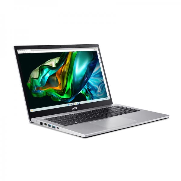 Acer Aspire 3 15 A315-44P-R5P0 Notebook 39,6 cm (15,6 Zoll) Full HD AMD Ryzen 7 5700U 16 GB DDR4-SDRAM 512 GB SSD Wi-Fi 6 (802.11ax) Windows 11 Home Silber