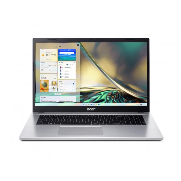 Acer Aspire 3 A317-54-59KX Computer portatile 43,9 cm (17.3") Full HD Intel Core i5 i5-1235U 16 GB DDR4-SDRAM 512 GB SSD Wi-Fi 5 (802.11ac) Windows 11 Home Argento