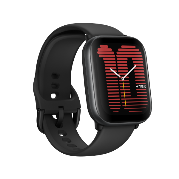 Amazfit Active 4,45 cm (1.75") AMOLED Digitale 390 x 450 Pixel Touch screen Nero GPS (satellitare) - EUROBABYLON