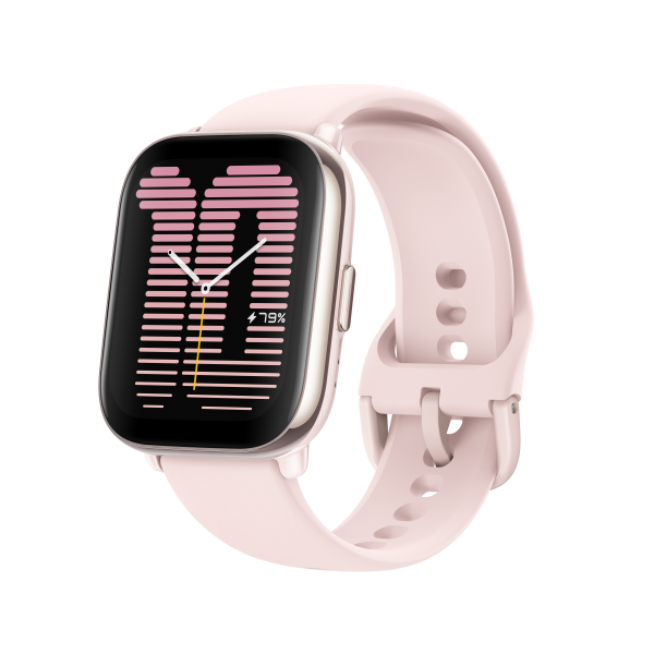 Amazfit Active 4,45 cm (1.75") AMOLED Digitale 390 x 450 Pixel Touch screen Rosa GPS (satellitare) - EUROBABYLON