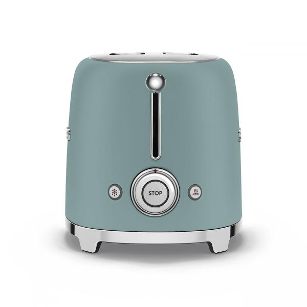 Smeg TSF01EGMEU tostapane 6 2 fetta/e 950 W Cromo, Verde