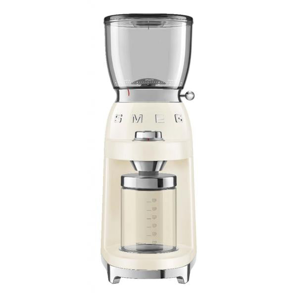 Smeg CGF11CREU macina caffé 150 W Crema, Trasparente