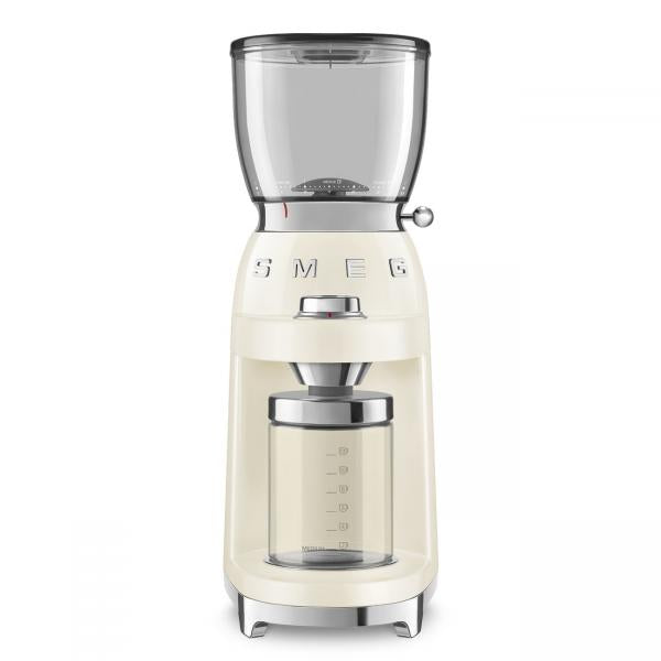 Smeg CGF11CREU macina caffé 150 W Crema, Trasparente