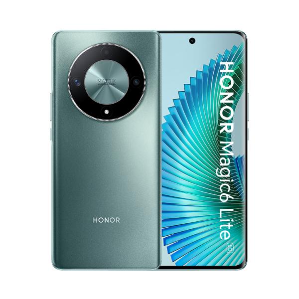 Honor Magic6 Lite 5G 17,2 cm (6.78") Doppia SIM Android 13 USB tipo-C 8 GB 256 GB 5300 mAh Verde - EUROBABYLON