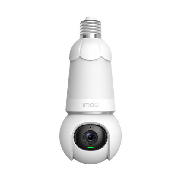 Imou Bulb Cam Telecamera di sicurezza motorizzata con attacco E27 con luce da 3W. Ottima per box, garage, dentro casa - EUROBABYLON