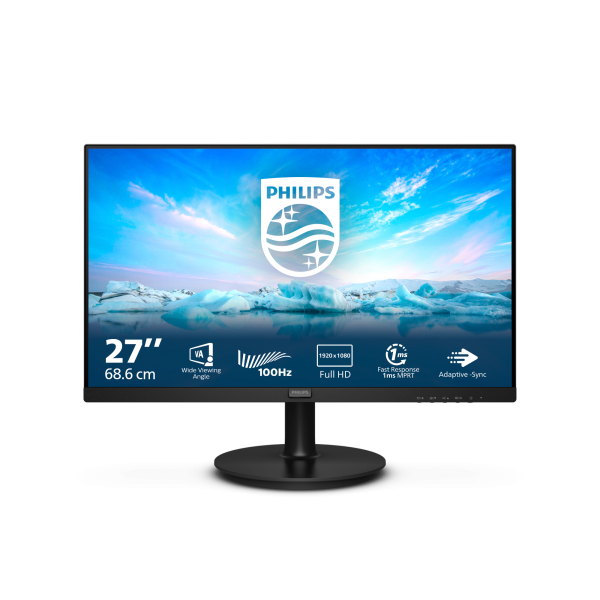 Philips V Line 271V8LAB/00 Monitor PC 68,6 cm (27") 1920 x 1080 Pixel Full HD LCD Nero