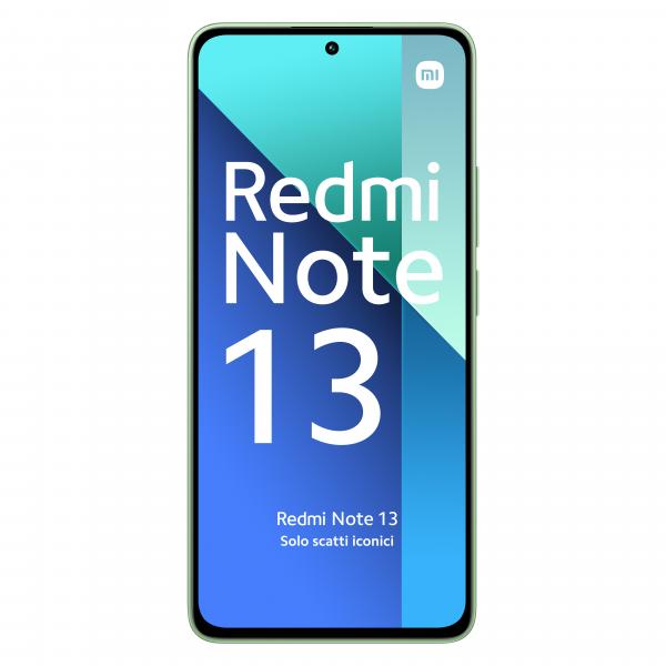 Xiaomi Redmi Note 13 16,9 cm (6.67") Dual SIM ibrida Android 12 4G USB tipo-C 8 GB 256 GB 5000 mAh Verde, Colore menta