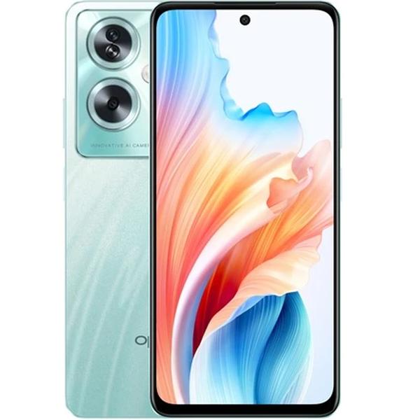 OPPO A79 5G Smartphone, AI Doppia fotocamera 50+2MP, Selfie 8MP, Display 6.72 90HZ LCD FHD+, 5000mAh, RAM 4(Esp 1GB/2GB/4GB)+ROM 128GB (esp1TB), IPX4, [Versione Italia], Glowing Green