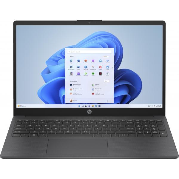 HP 15-fc0041nl AMD Ryzen 5 7520U Computer portatile 39,6 cm (15.6") Full HD 8 GB LPDDR5-SDRAM 256 GB SSD Wi-Fi 6 (802.11ax) Windows 11 Home Grigio