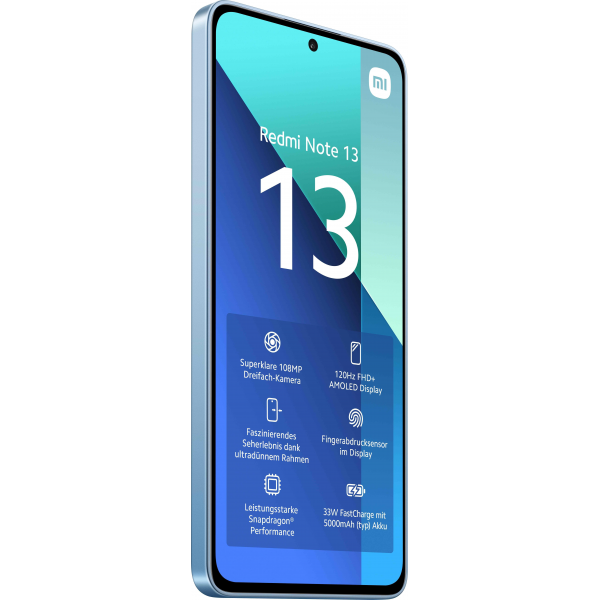 Xiaomi Redmi Note 13 16,9 cm (6.67") Dual SIM ibrida Android 13 4G USB tipo-C 6 GB 128 GB 5000 mAh Blu - EUROBABYLON